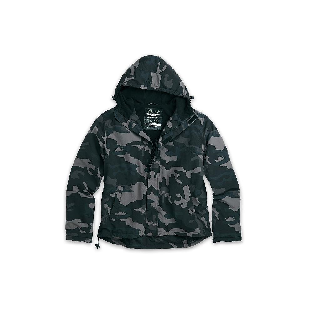 Veste Vintage Windbreaker - Black Camo