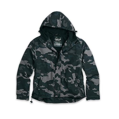 Veste Vintage Windbreaker - Black Camo